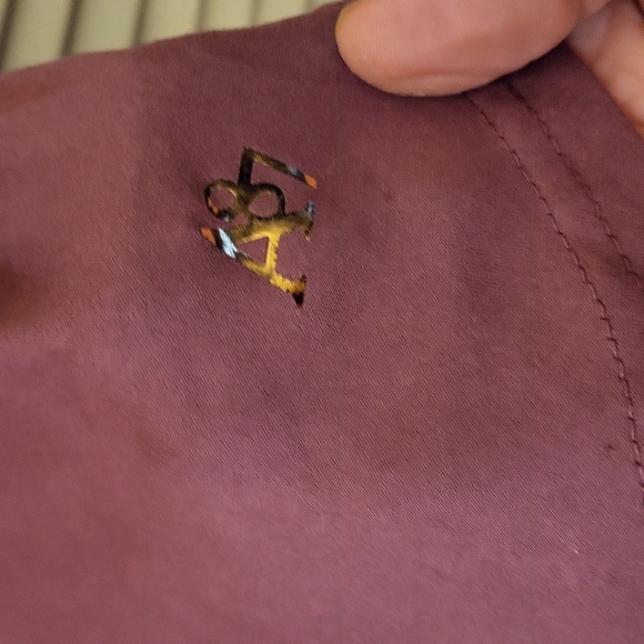 Aeropostale Women's Plum Short Sleeve Tee - Picture 2 of 4